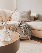 Crochet basket, size XL | BEIGE - Zuri House