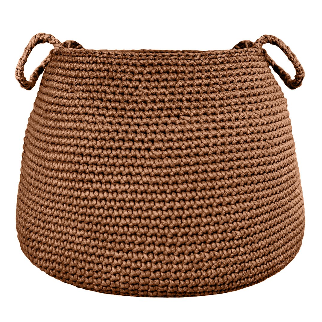 Crochet basket, size XL | CINNAMON - Zuri House