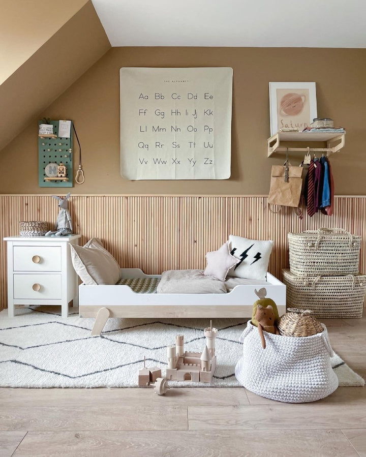 Crochet basket, size XL | IVORY - Zuri House