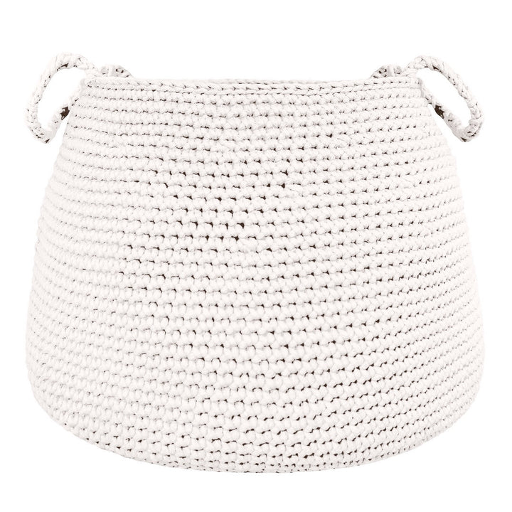 Crochet basket, size XL | IVORY - Zuri House