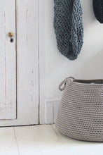 Crochet basket, size XL | OATMEAL - Zuri House
