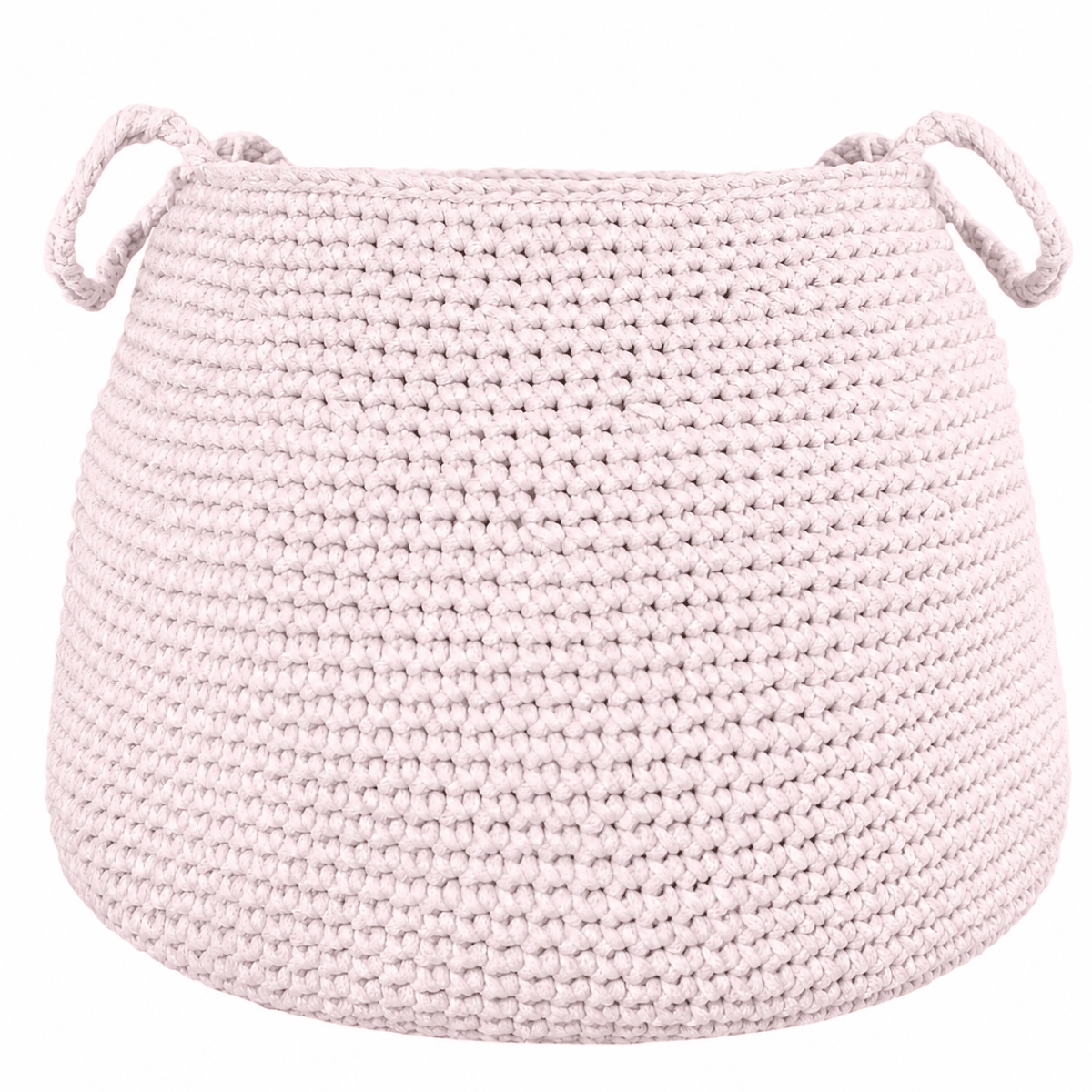 Crochet basket, size XL | PALE PINK - Zuri House