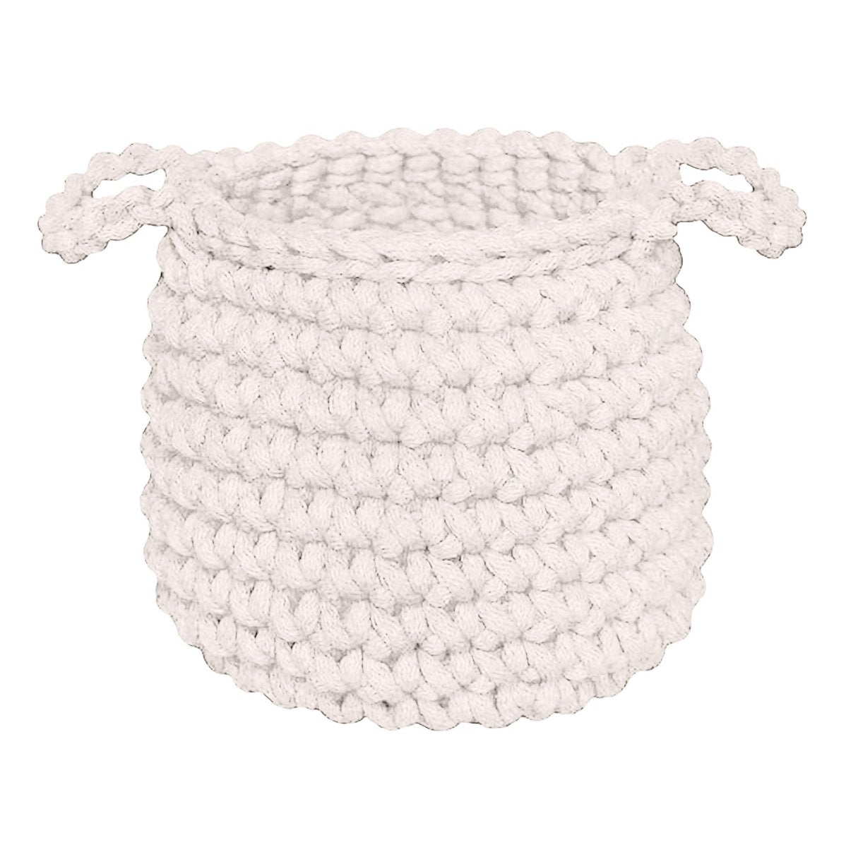 Crochet basket, Small | IVORY - Zuri House