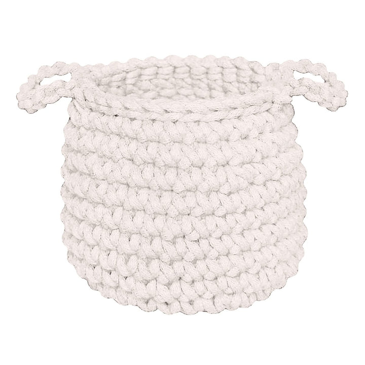 Crochet basket, Small | IVORY - Zuri House
