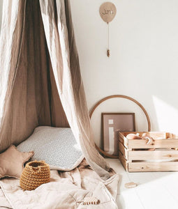 Crochet basket, Small | MUSTARD - Zuri House