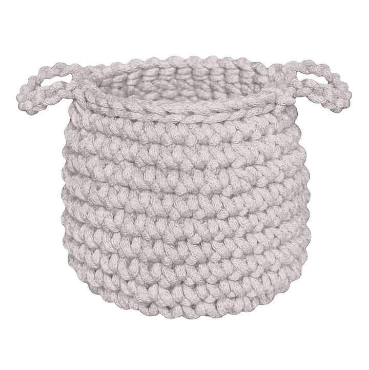 Crochet basket, Small | OATMEAL - Zuri House