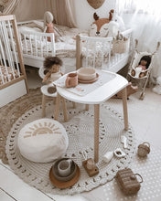 Crochet BOHO rug | BEIGE - Zuri House