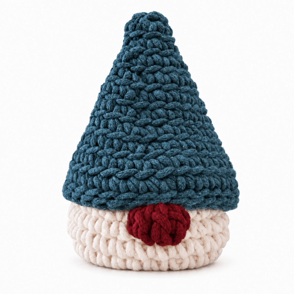 Crochet Christmas Gonk Basket | PETROL - Zuri House