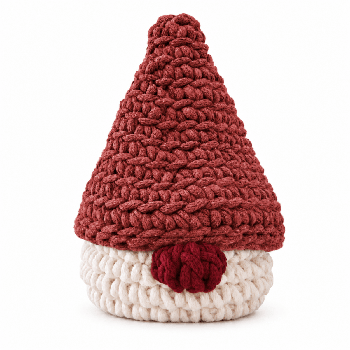 Crochet Christmas Gonk Basket | TERRACOTTA - Zuri House