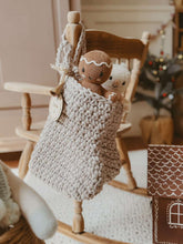 Crochet Christmas Stocking | OATMEAL - Zuri House