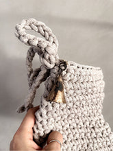 Crochet Christmas Stocking | OATMEAL - Zuri House