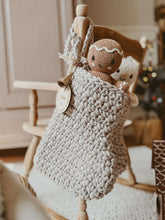 Crochet Christmas Stocking | OATMEAL - Zuri House
