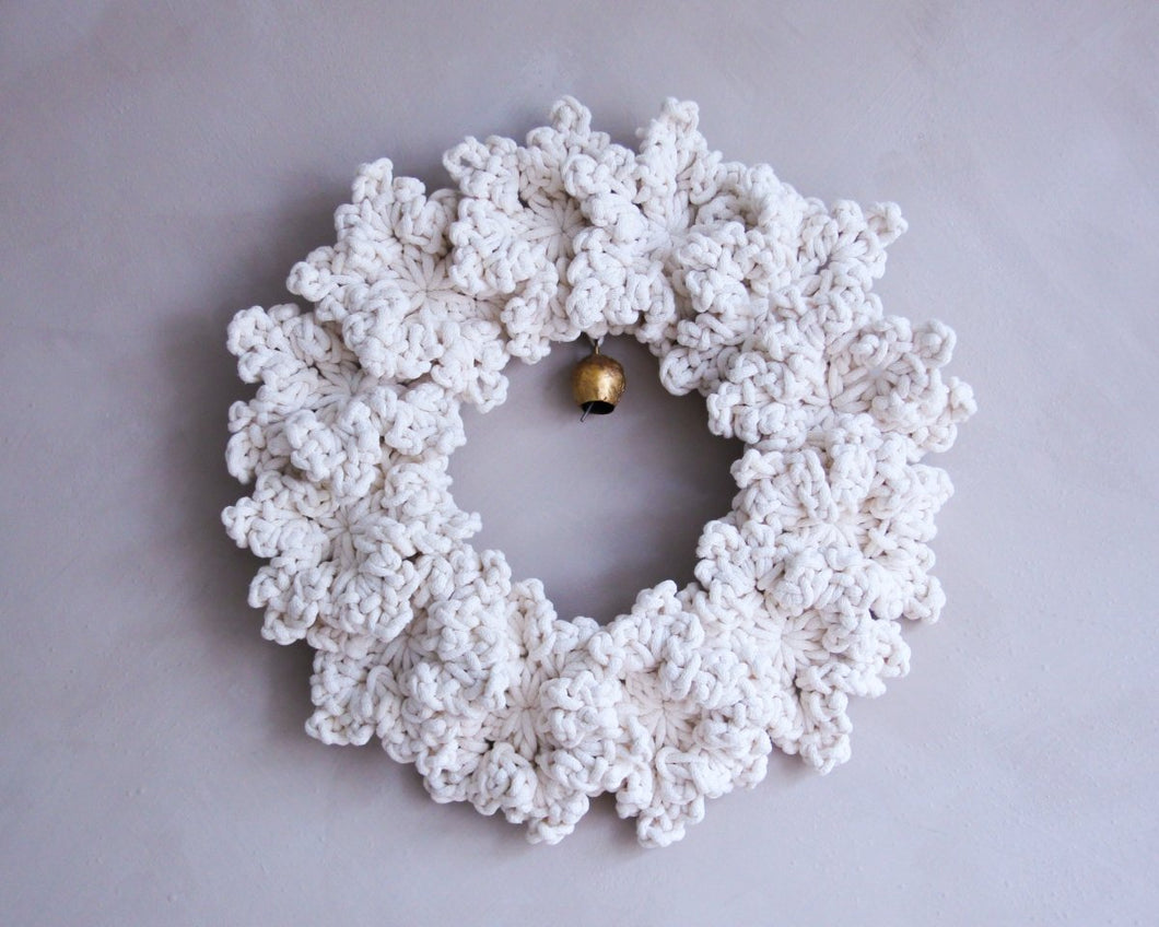 Crochet Christmas Wreath - Zuri House
