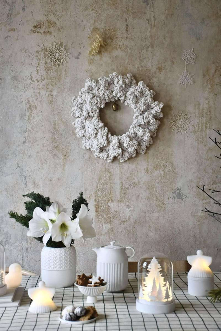 Crochet Christmas Wreath - Zuri House