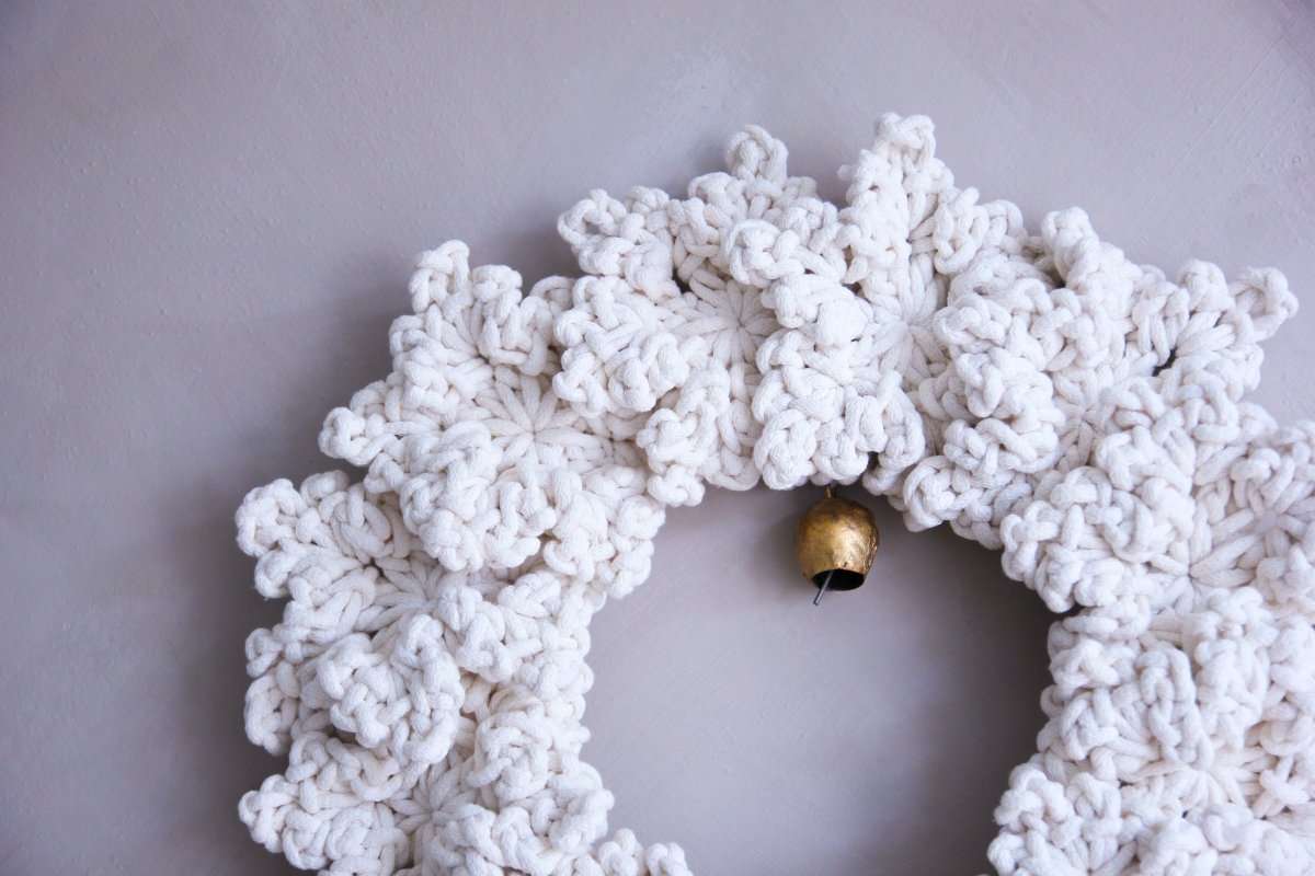 Crochet Christmas Wreath - Zuri House