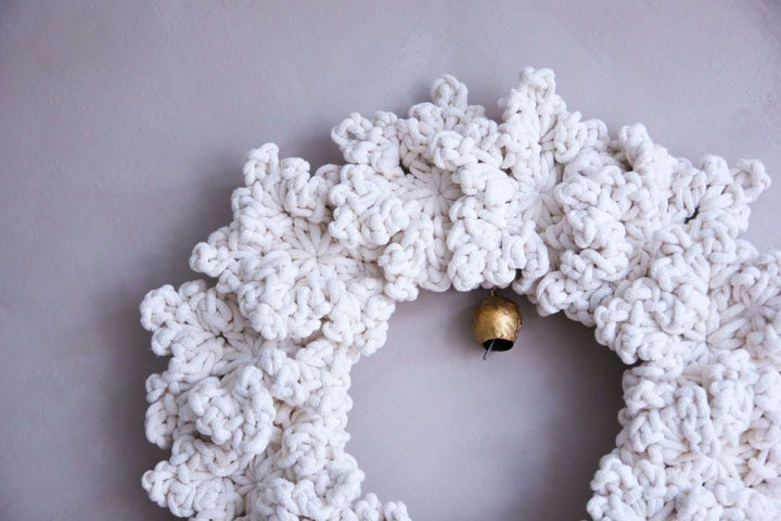 Crochet Christmas Wreath - Zuri House