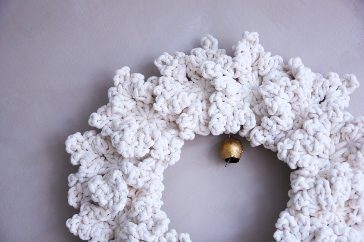 Crochet Christmas Wreath - Zuri House