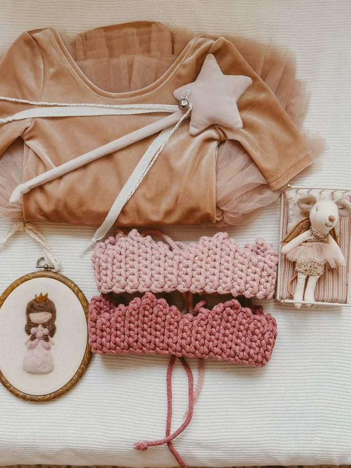 Crochet Crown | POWDER PINK - Zuri House