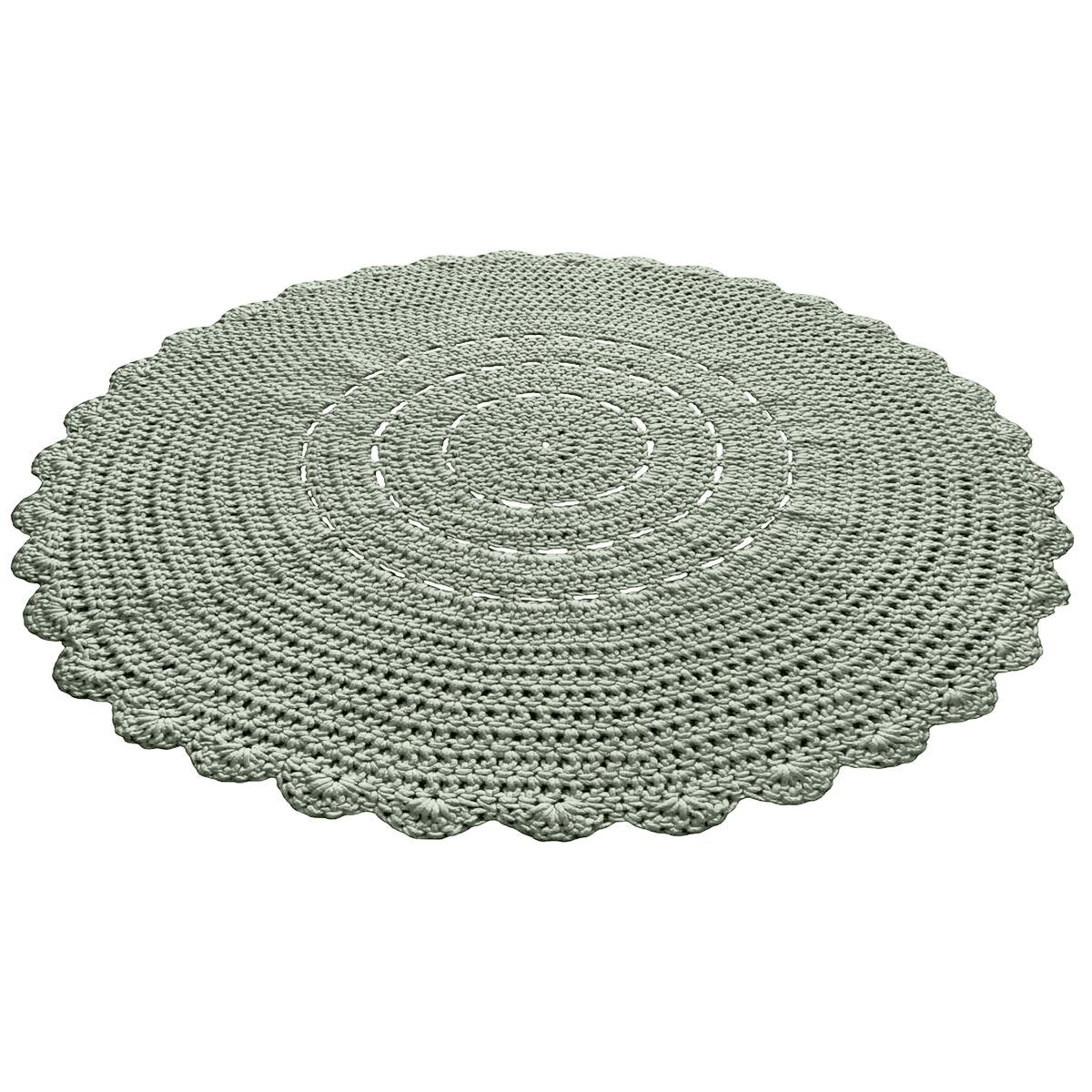 Crochet doily rug | SAGE - Zuri House