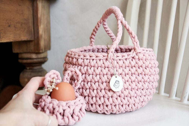 Crochet Easter Basket PATTERN - Zuri House
