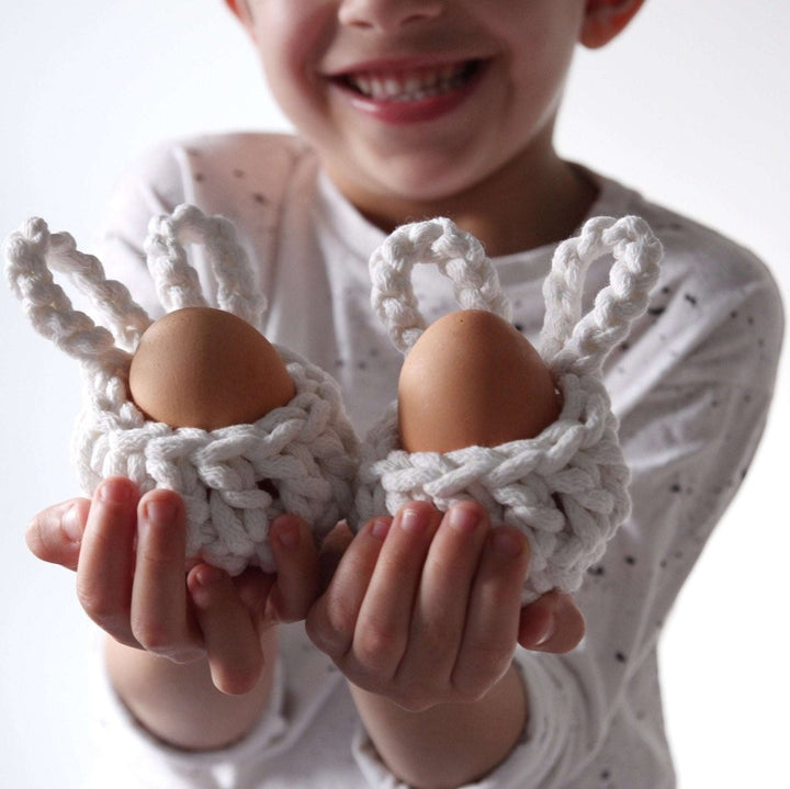 Crochet Easter Bunny Egg Cup PATTERN - Zuri House