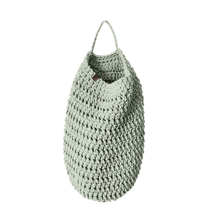Crochet hanging bag, Large | SAGE - Zuri House