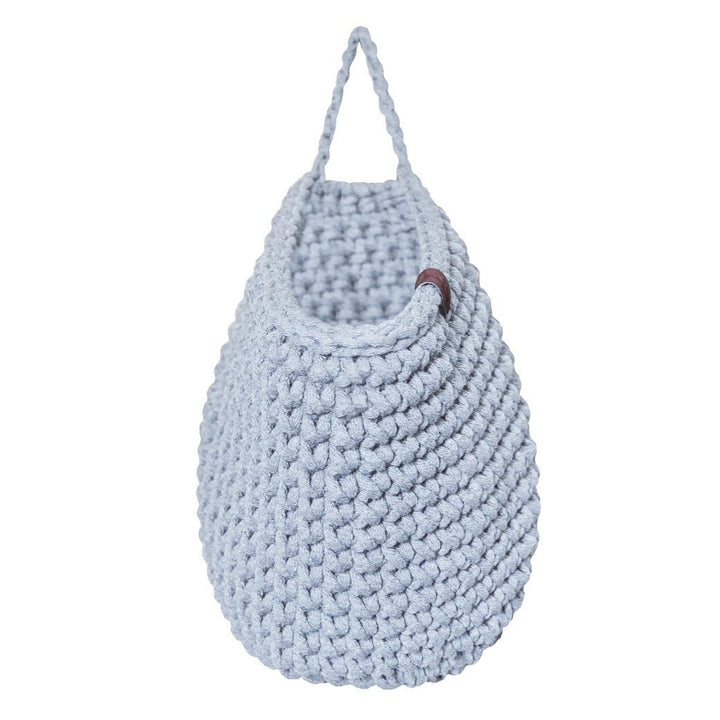 Crochet hanging bags | BABY BLUE - Zuri House
