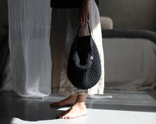 Crochet hanging bags | BLACK - Zuri House