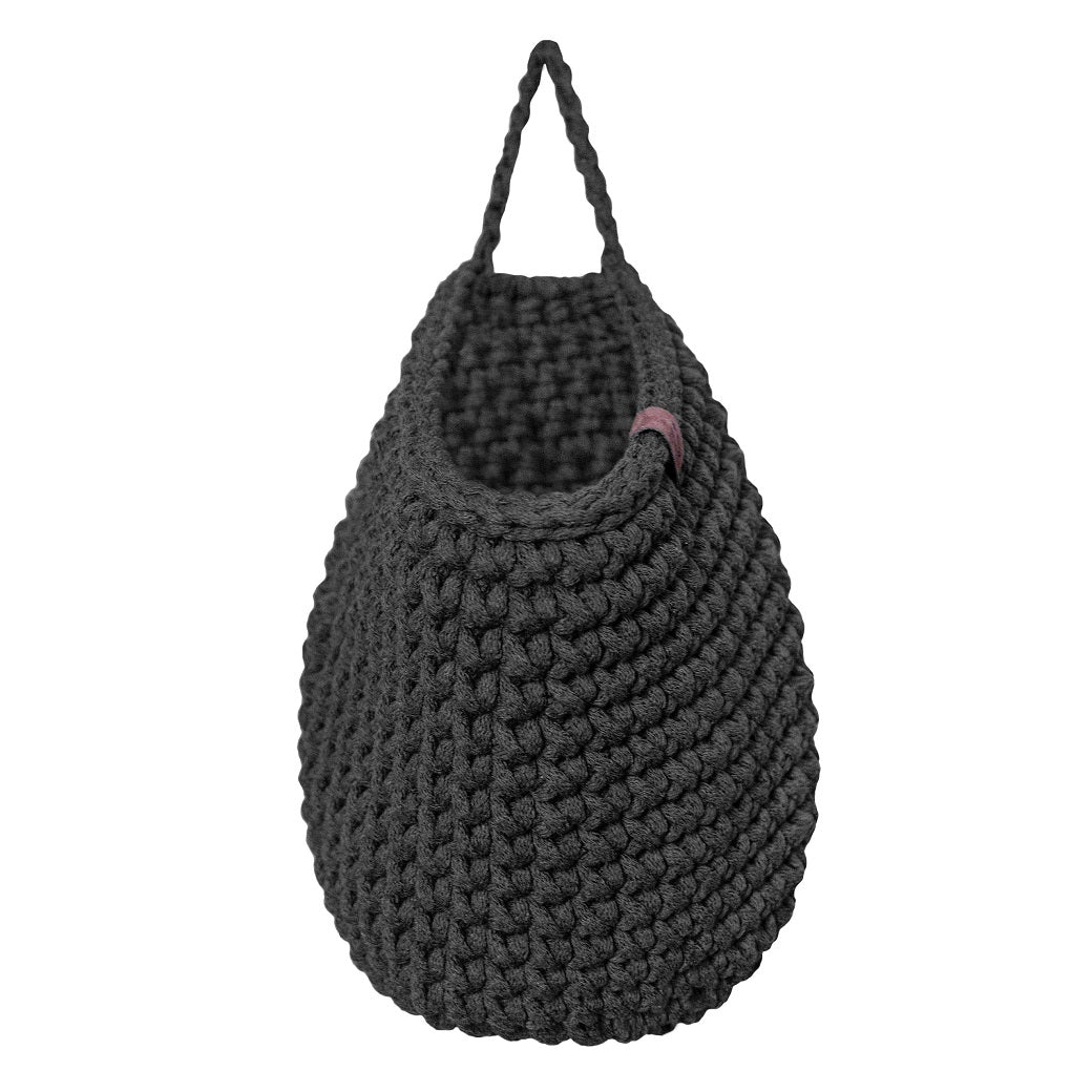 Crochet hanging bags | GRAPHITE - Zuri House