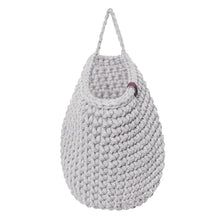 Crochet hanging bags | LIGHT GREY - Zuri House