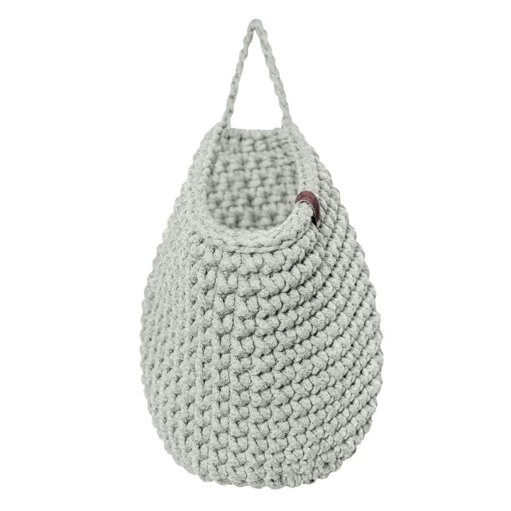 Crochet hanging bags | LIGHT OLIVE - Zuri House