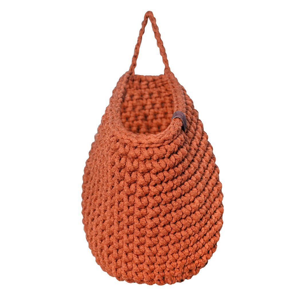 Crochet hanging bags | PUMPKIN - Zuri House
