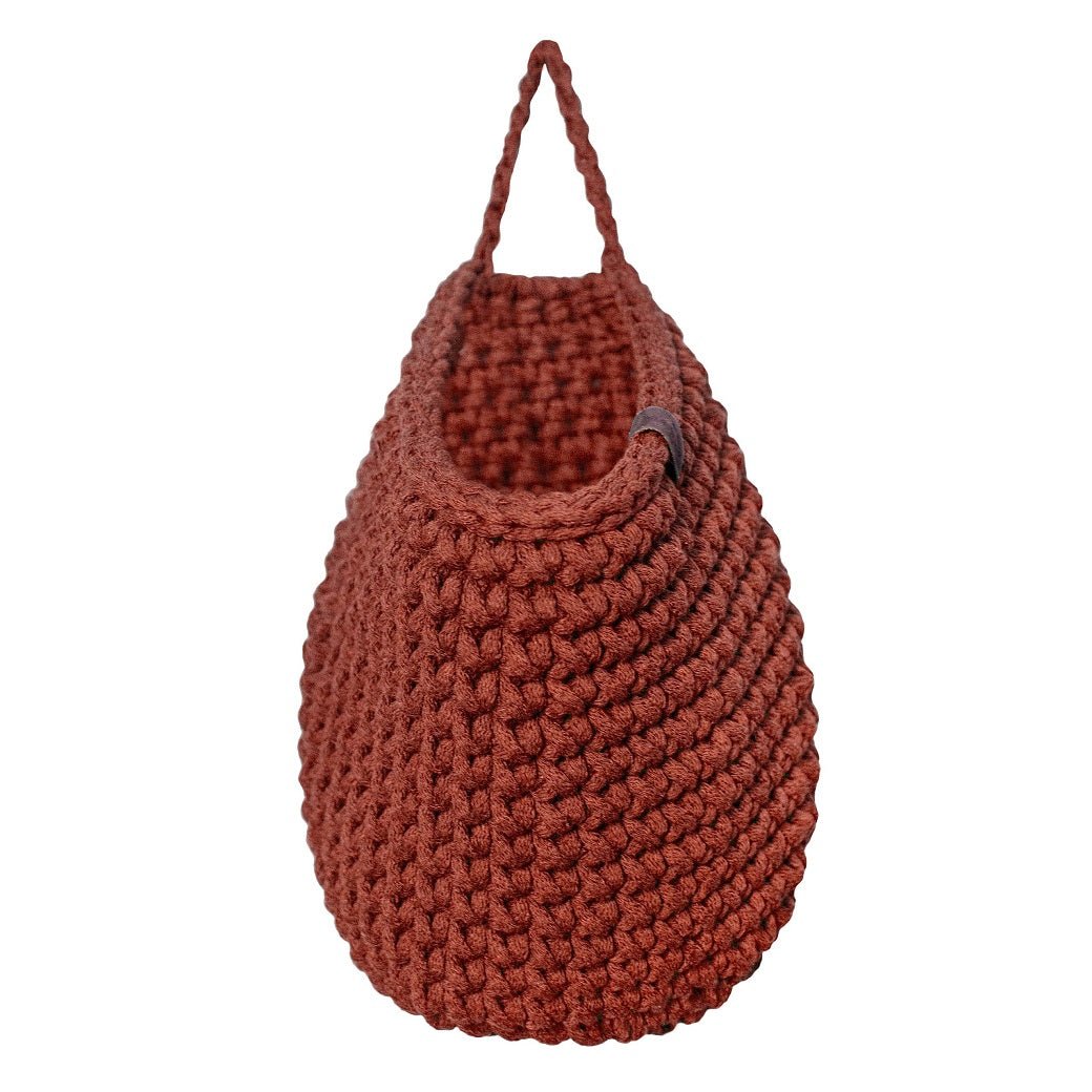 Crochet hanging bags | TERRACOTTA - Zuri House