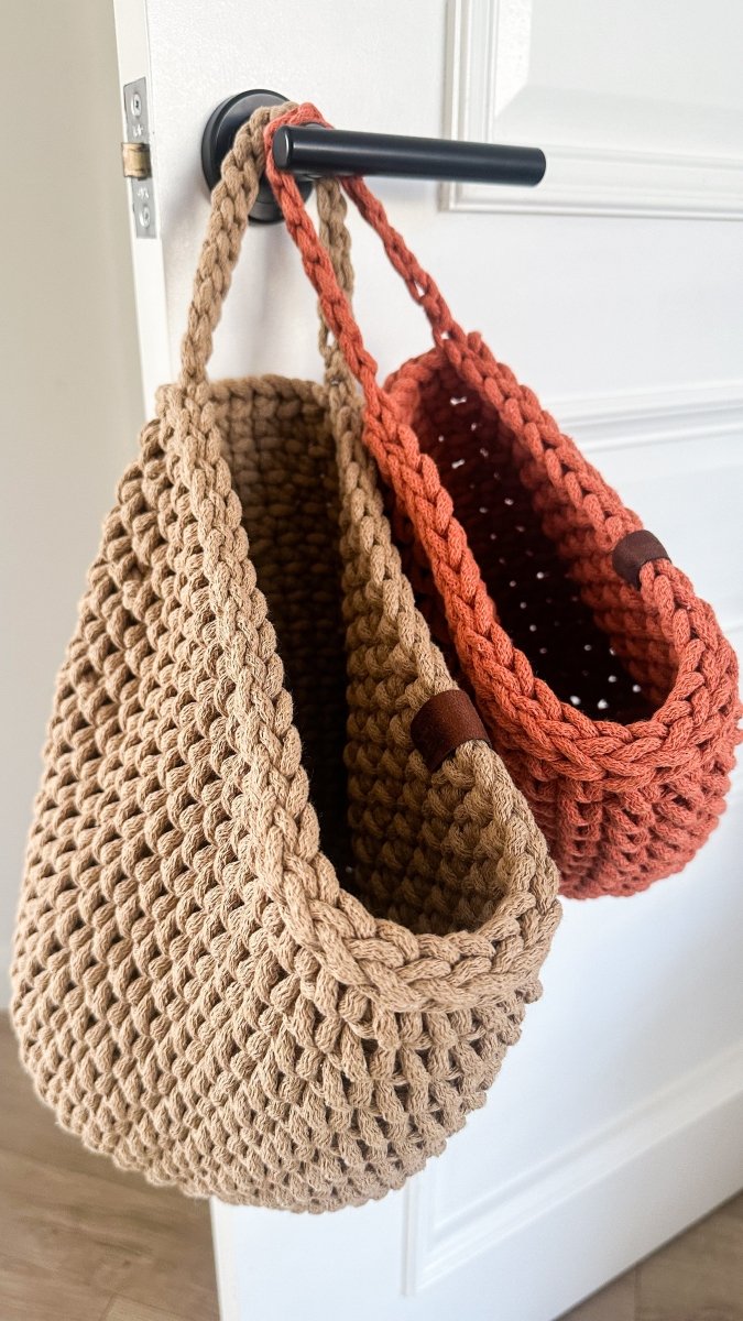 Crochet hanging bags | TOFFEE - Zuri House