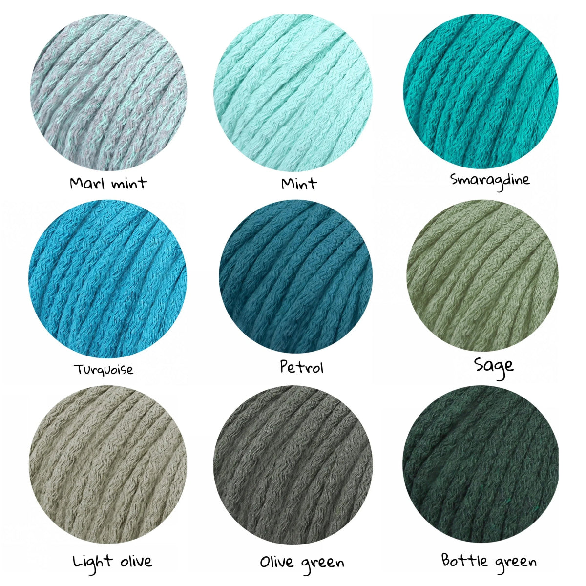 Crochet heart coasters | Colour options - Zuri House