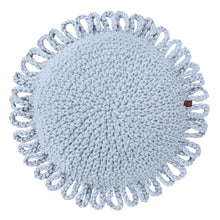 Crochet kids cushion FUN | BABY BLUE - Zuri House