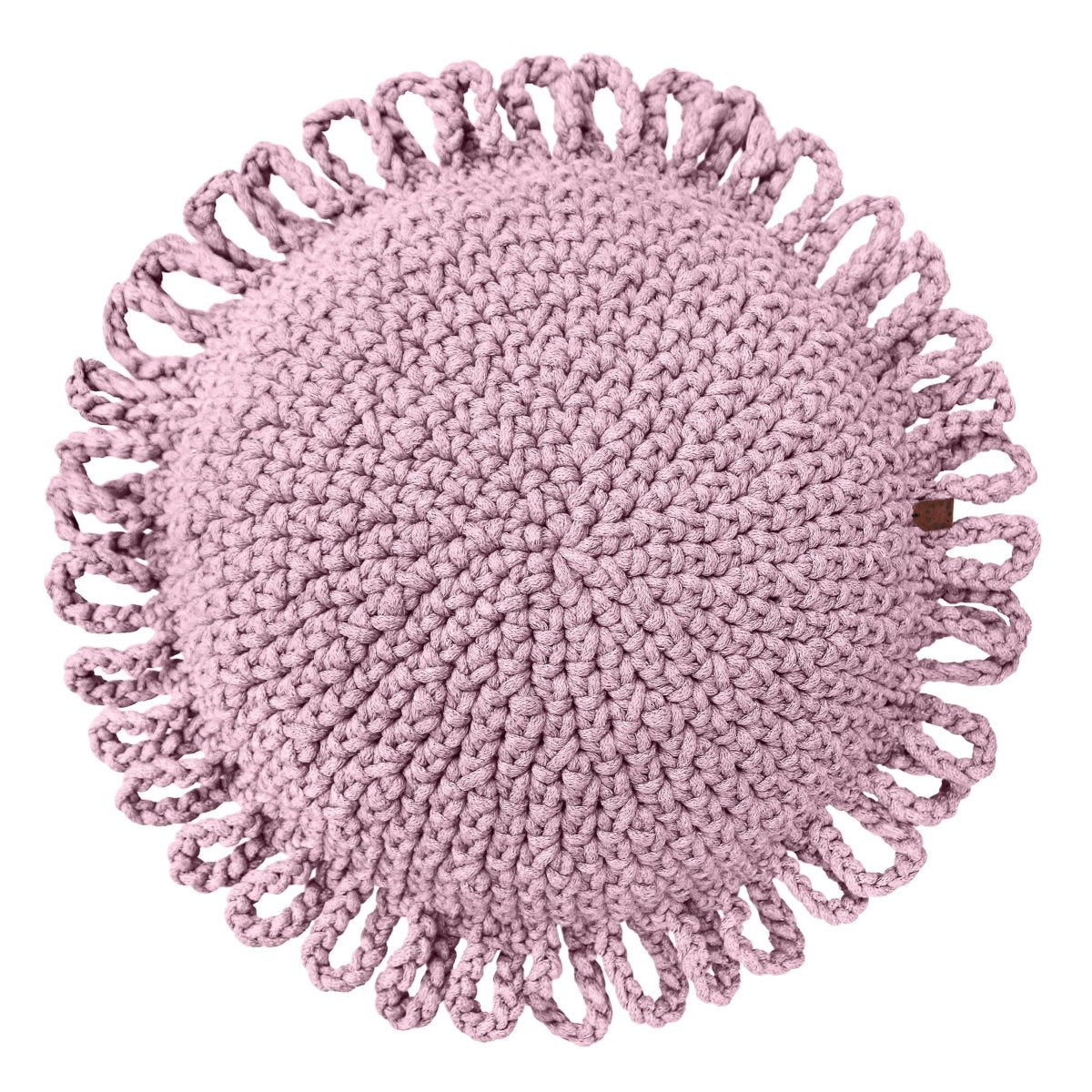 Crochet kids cushion FUN | DUSTY ROSE - Zuri House