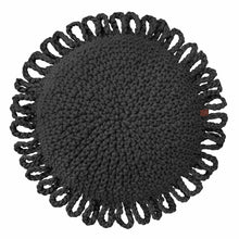 Crochet kids cushion FUN | GRAPHITE - Zuri House