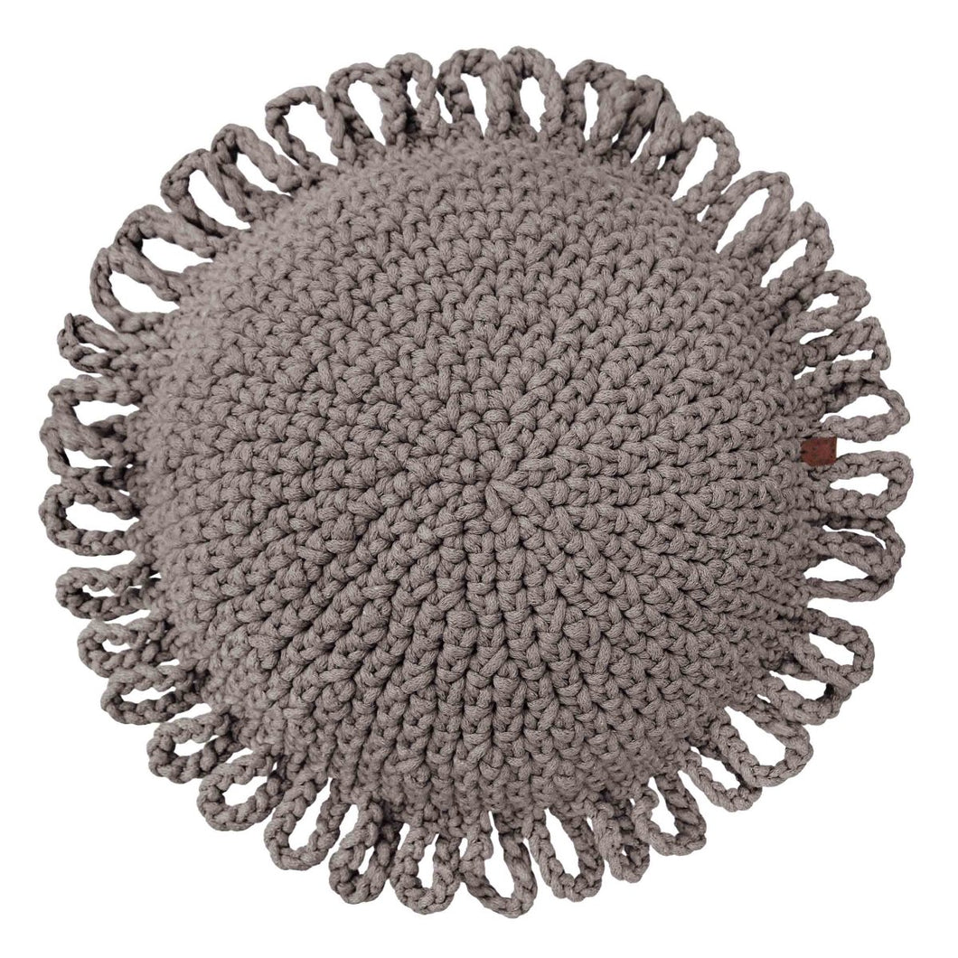 Crochet kids cushion FUN | MOCHA - Zuri House