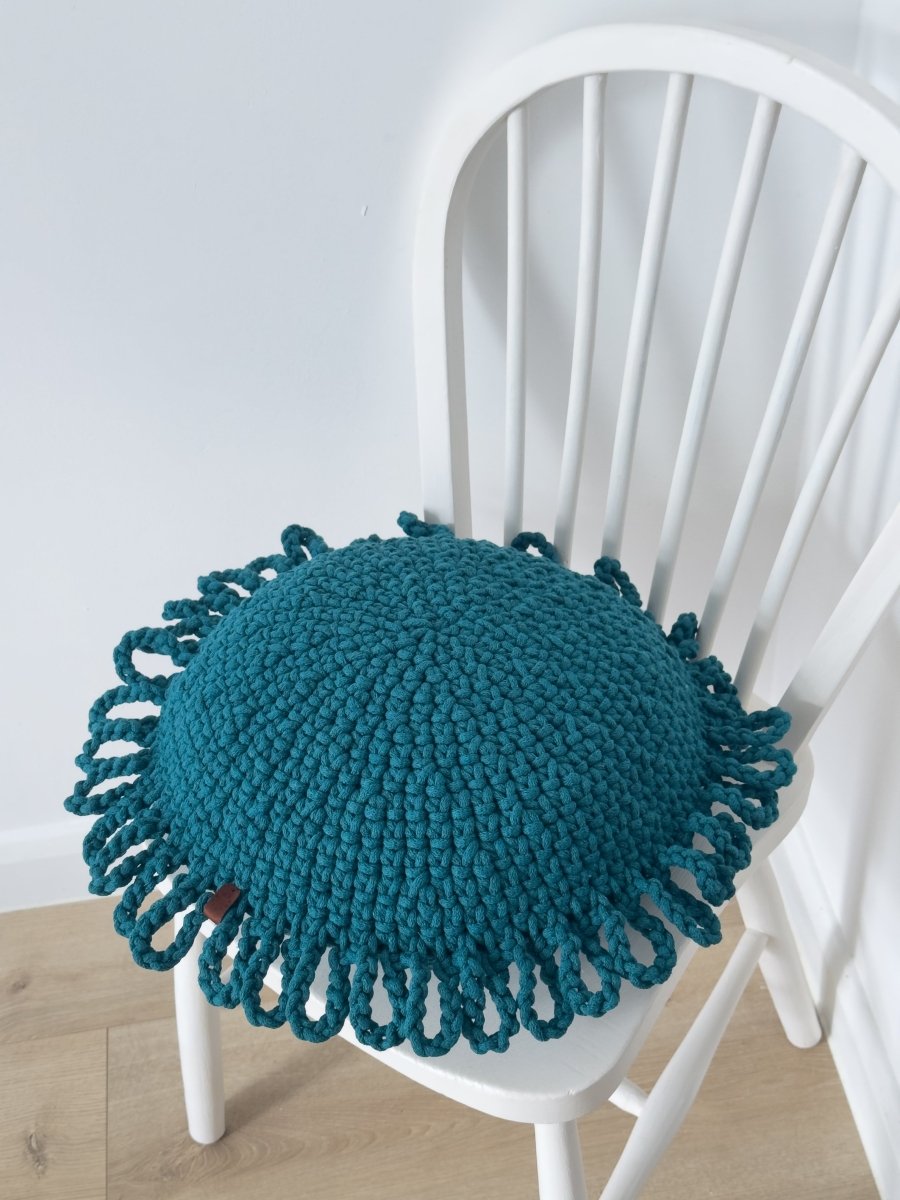 Crochet kids cushion FUN | OCEAN - Zuri House