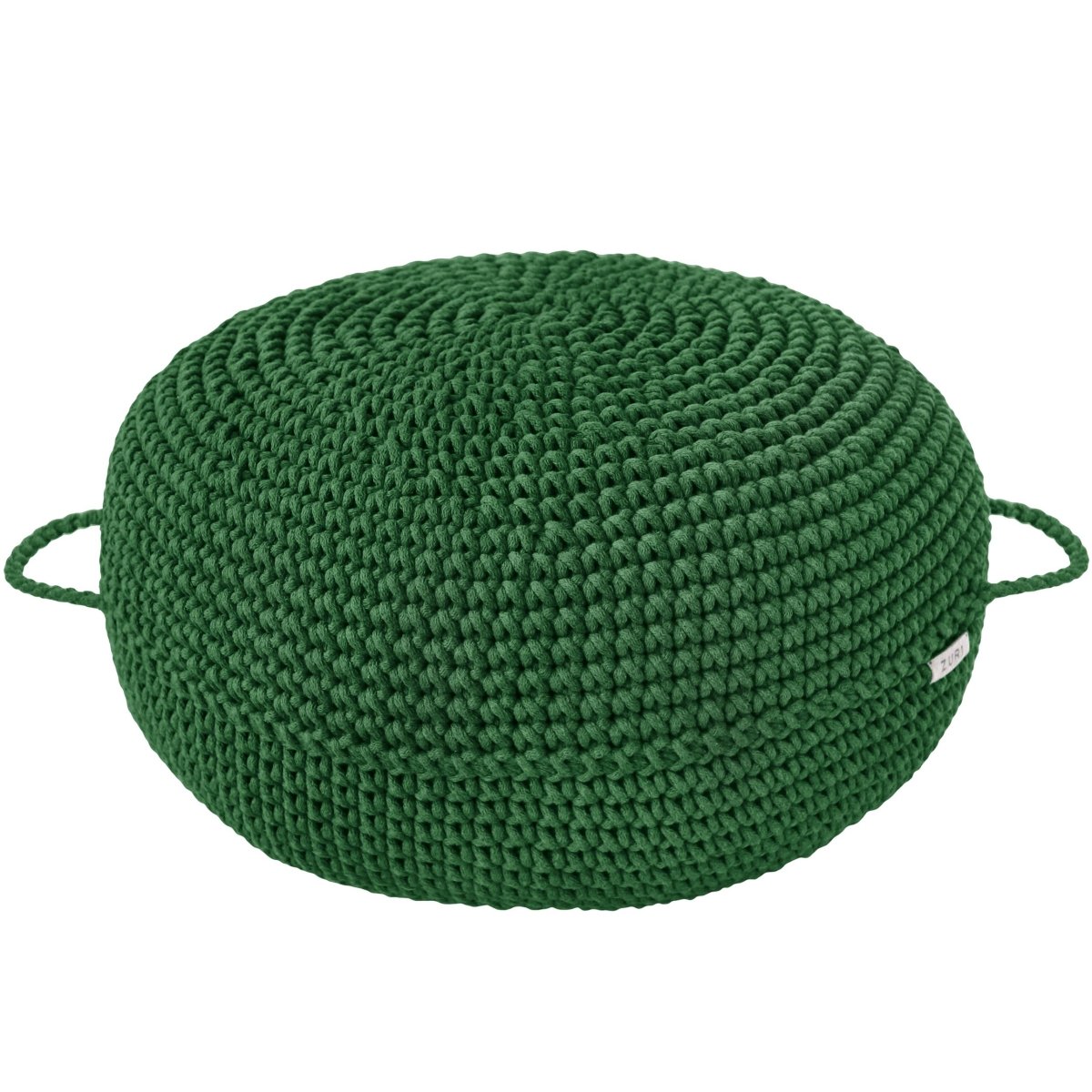 Crochet ottoman | AVOCADO - Zuri House