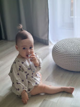 Crochet ottoman | BEIGE - Zuri House