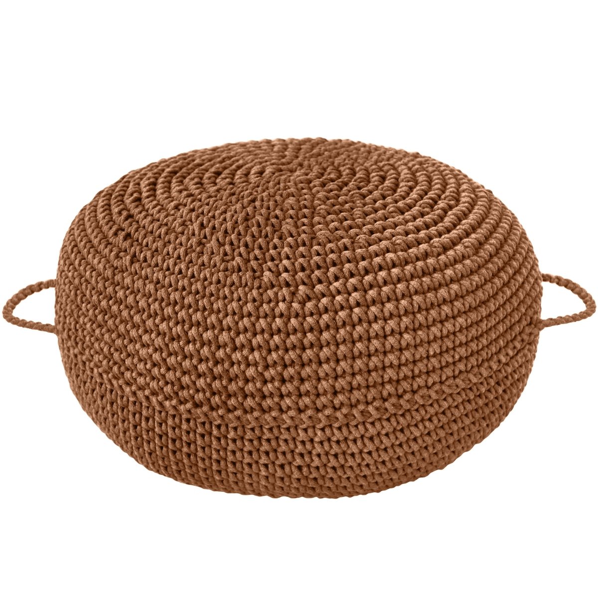 Crochet ottoman | CINNAMON - Zuri House