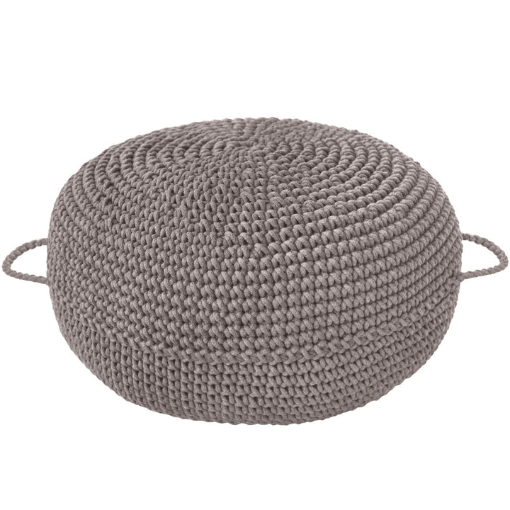 Crochet ottoman | MOCHA - Zuri House