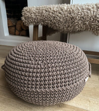 Crochet ottoman | MOCHA - Zuri House
