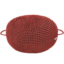 Crochet ottoman | TERRACOTTA - Zuri House