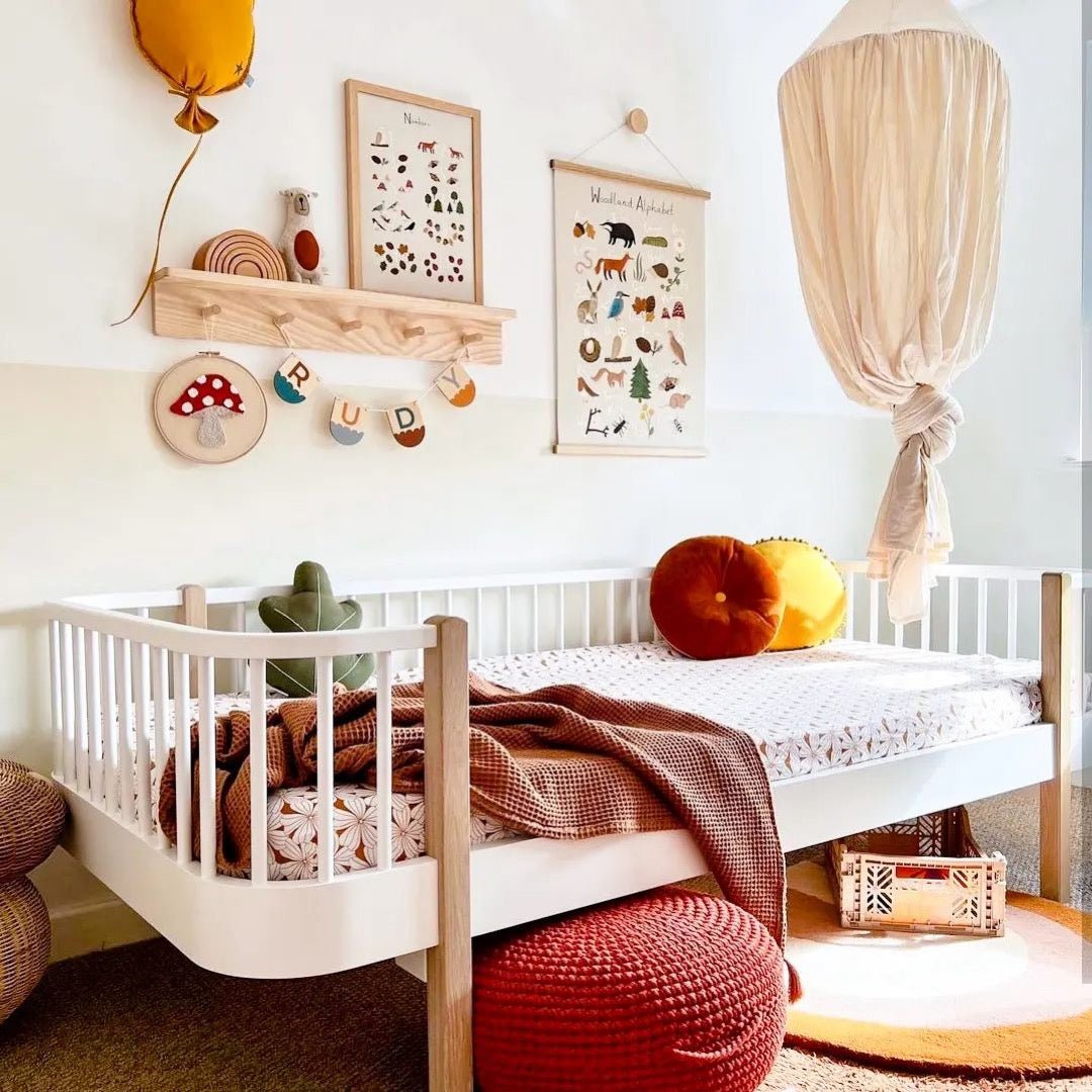 Crochet ottoman | TERRACOTTA - Zuri House