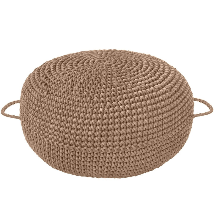 Crochet ottoman | TOFFEE - Zuri House