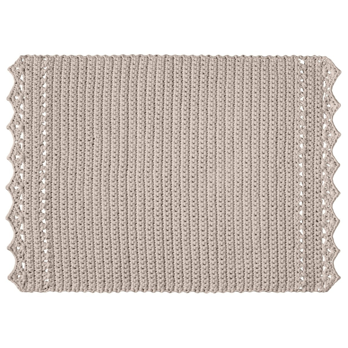 CROCHET RUG LINA | BEIGE - Zuri House
