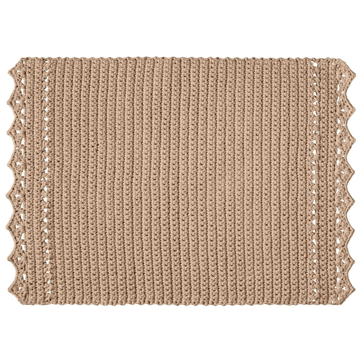 CROCHET RUG LINA | CARAMEL - Zuri House